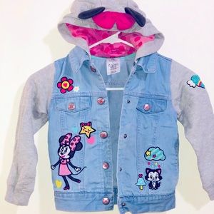 Disney Store Minnie Mouse denim jacket 🎀💖👑